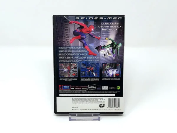 Parte trasera de Spider-Man (ESP) (Rebajado) para PlayStation 2, edición PAL España