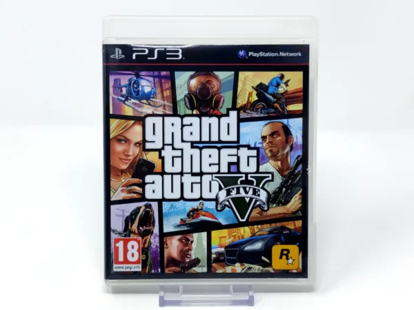 Portada de Grand Theft Auto V (ESP) (Con Mapa) para PlayStation 3, edición PAL España, de segunda mano