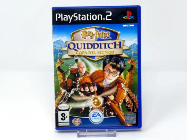 Portada de Harry Potter: Quidditch Copa del Mundo (ESP) (Rebajado) para PlayStation 2, edición PAL España, de segunda mano