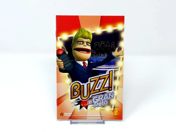 Buzz! El Gran Reto (ESP) (Manual) para PlayStation 2, edición PAL España, de segunda mano