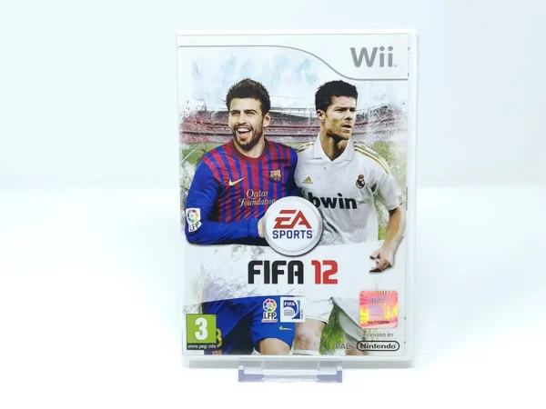 Portada de FIFA 12 (ESP) para Nintendo Wii, edición PAL España, de segunda mano