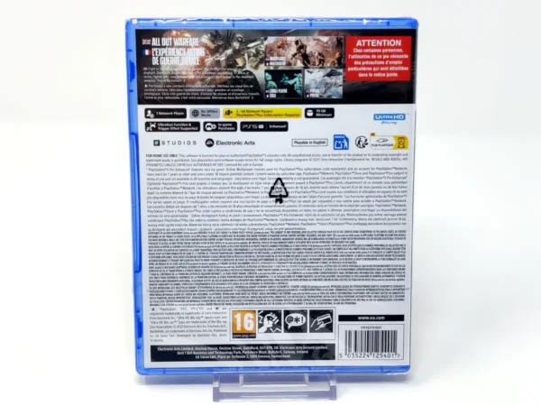 Parte trasera de Battlefield 6 (Phantom Edition) (EUR) (Precintado) para PlayStation 5, edición PAL EUR