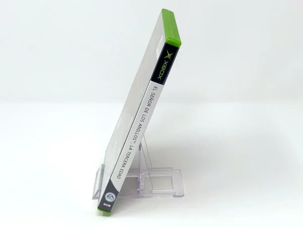 Lateral de la caja de El Señor de los Anillos: La Tercera Edad (ESP) para XBOX