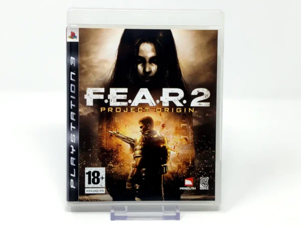 Portada de F.E.A.R. 2: Project Origin (ESP) para PlayStation 3, edición PAL España, de segunda mano