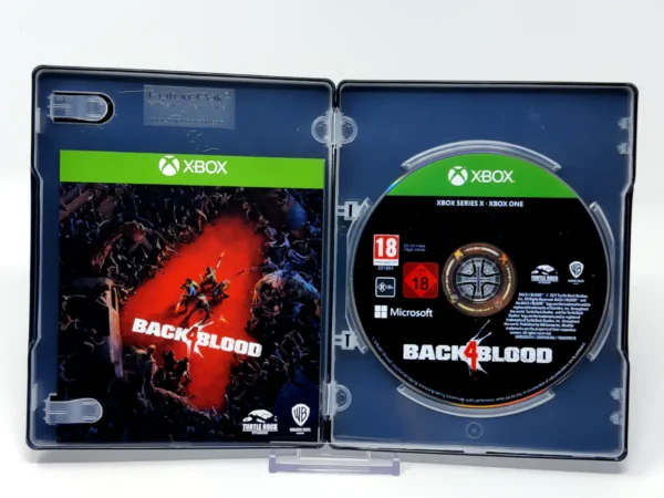 Interior del juego Back 4 Blood (ESP) (Steelbook) para XBOX One / Series X/S con disco y manual