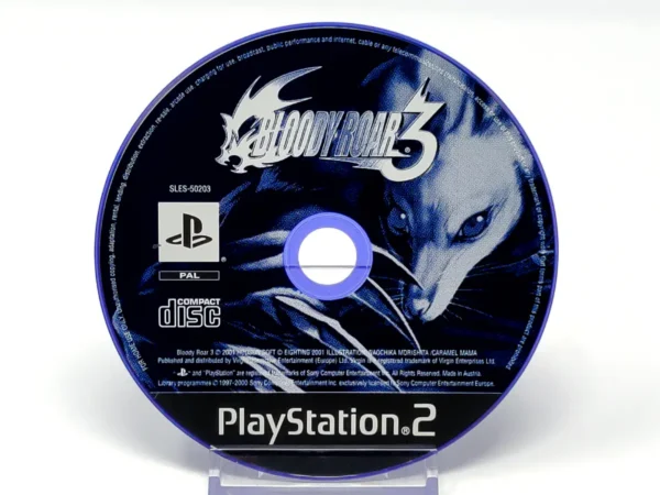 Bloody Roar 3 (ESP) (Disco) para PlayStation 2, edición PAL España, de segunda mano