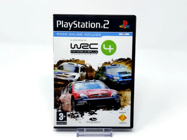 Portada de WRC 4: El Juego Oficial del FIA World Rally Championship (ESP) para PlayStation 2, edición PAL España, de segunda mano