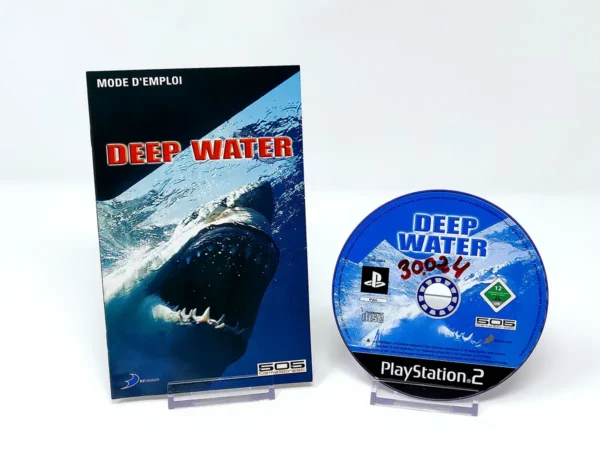 Portada de Deep Water para PlayStation 2, edición PAL España, de segunda mano