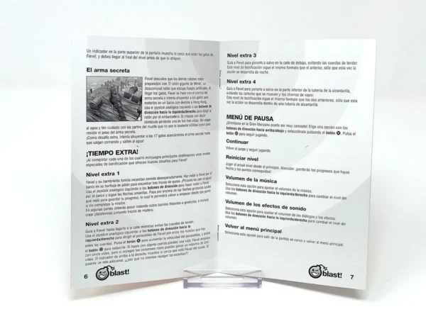 Fievel y el Nuevo Mundo (ESP) (Manual) para PlayStation 2, edición PAL España, de segunda mano