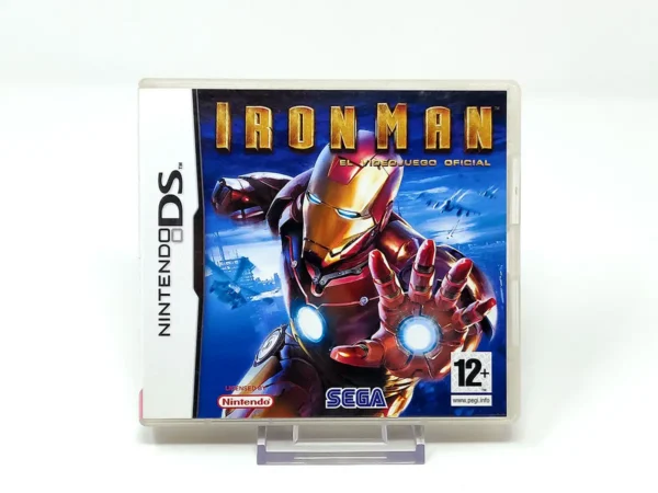 Portada de Iron Man (ESP) para Nintendo DS, edición PAL España, de segunda mano