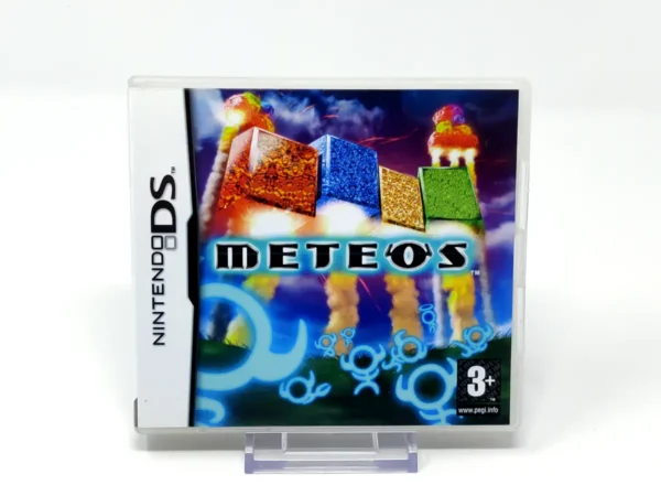 Portada de Meteos (ESP) para Nintendo DS, edición PAL España, de segunda mano
