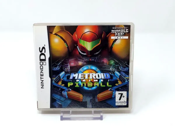 Portada de Metroid Prime: Pinball (ESP) para Nintendo DS, edición PAL España, de segunda mano