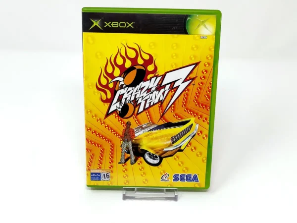 Portada de Crazy Taxi 3 (ESP) para XBOX, edición PAL España, de segunda mano