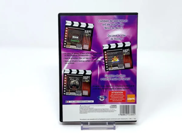 Parte trasera de Collection Quizz: Cinéma (FRA) (Rebajado) para PlayStation 2, edición PAL Francia