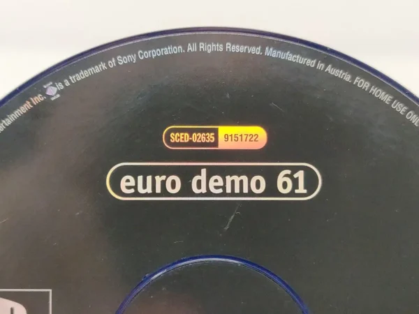 Euro Demo 61 para PlayStation 1, de segunda mano