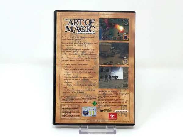 Parte trasera de Magic & Mayhem:  The Art of Magic (ESP) para PC