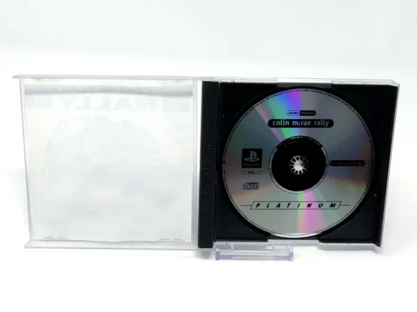 Interior del juego Colin McRae Rally (ESP) (Platinum) (Rebajado) para PlayStation 1 con disco y manual