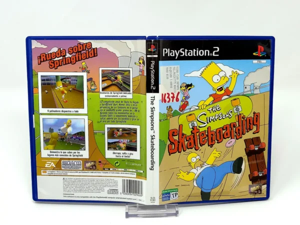 The Simpsons Skateboarding (ESP) (Carátula) (Rebajado) para PlayStation 2, edición PAL España, de segunda mano