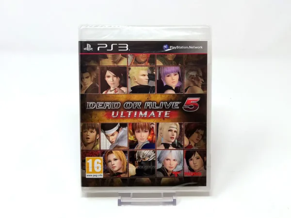 Portada de Dead or Alive 5 Ultimate (ESP) (Precintado) para PlayStation 3, edición PAL España, de segunda mano