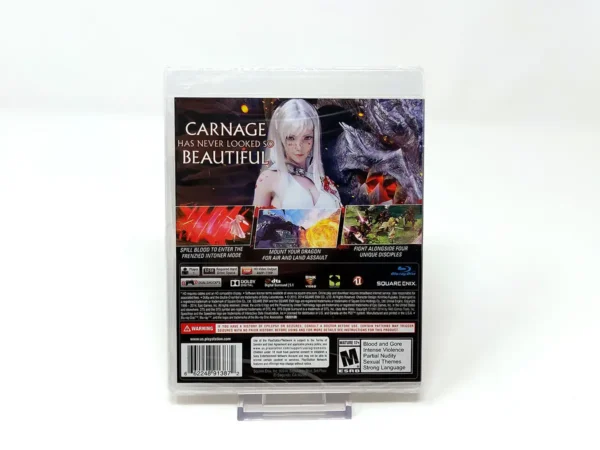 Parte trasera de Drakengard 3 (USA) (Precintado) para PlayStation 3, edición NTSC USA