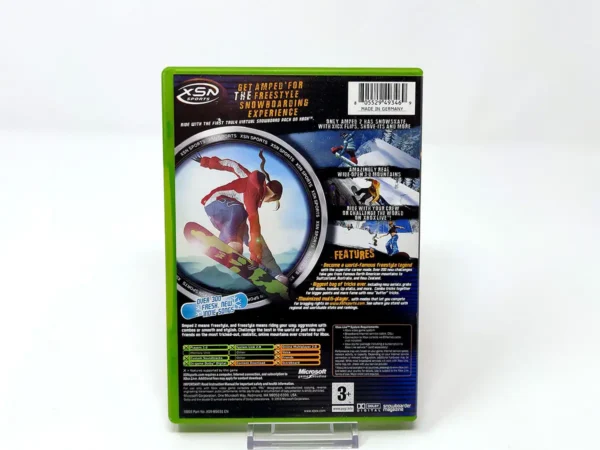 Parte trasera de Amped 2 (UK) para XBOX, edición PAL UK