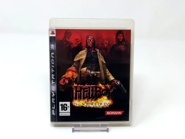 Portada de Hellboy: The Science of Evil (ESP) para PlayStation 3, edición PAL España, de segunda mano