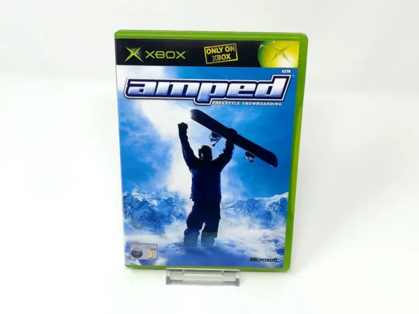 Portada de Amped: Freestyle Snowboarding (UK) para XBOX, edición PAL UK, de segunda mano