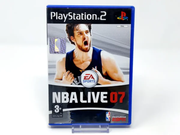 Portada de NBA Live 07 (ESP) para PlayStation 2, edición PAL España, de segunda mano