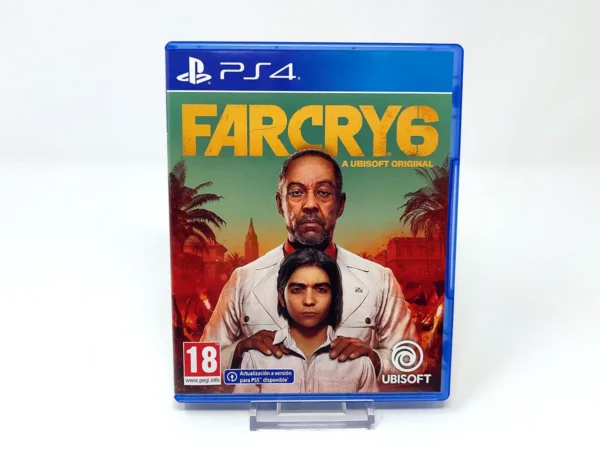 Portada de Far Cry 6 (ESP) para PlayStation 4, edición PAL España, de segunda mano