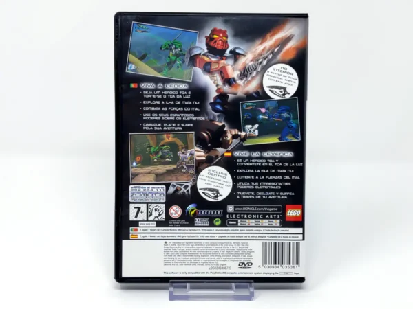 Parte trasera de Bionicle (ESP) (Rebajado) para PlayStation 2, edición PAL España