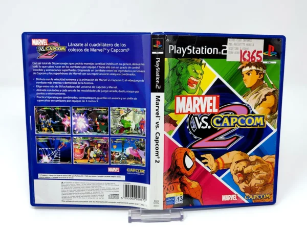 Marvel vs. Capcom 2 (ESP) (Carátula) (Rebajado) para PlayStation 2, edición PAL España, de segunda mano