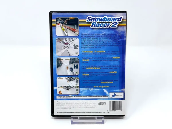 Parte trasera de Snowboard Racer 2 (ITA) (Rebajado) para PlayStation 2, edición PAL Italia