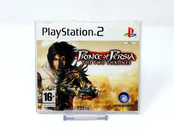 Portada de Prince of Persia: The Two Thrones (EUR) (Promo) para PlayStation 2, edición PAL, de segunda mano