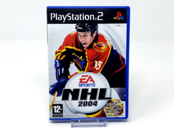Portada de NHL 2004 (FRA) para PlayStation 2, edición PAL Francia, de segunda mano