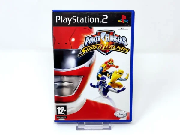 Portada de Power Rangers: Super Legends (ESP) para PlayStation 2, edición PAL España, de segunda mano