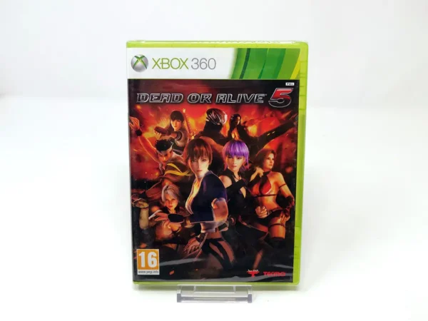 Portada de Dead or Alive 5 (ESP) (Precintado) para XBOX 360, edición PAL España, nuevo
