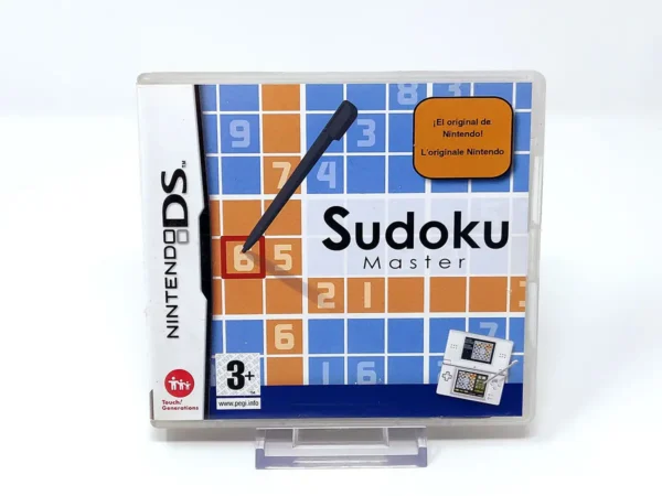 Portada de Sudoku Master (ESP) para Nintendo DS, edición PAL España, de segunda mano