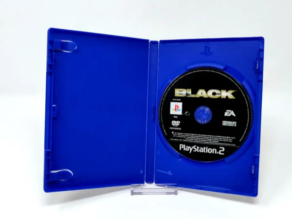 Interior del juego Black (ITA) (Rebajado) para PlayStation 2 con disco y manual