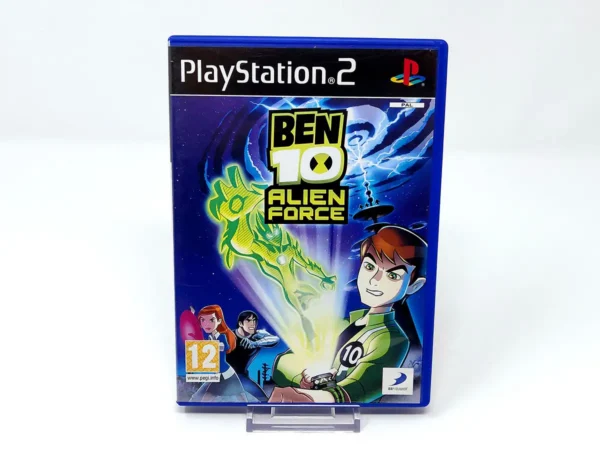 Portada de Ben 10: Alien Force (ESP) para PlayStation 2, edición PAL España, de segunda mano
