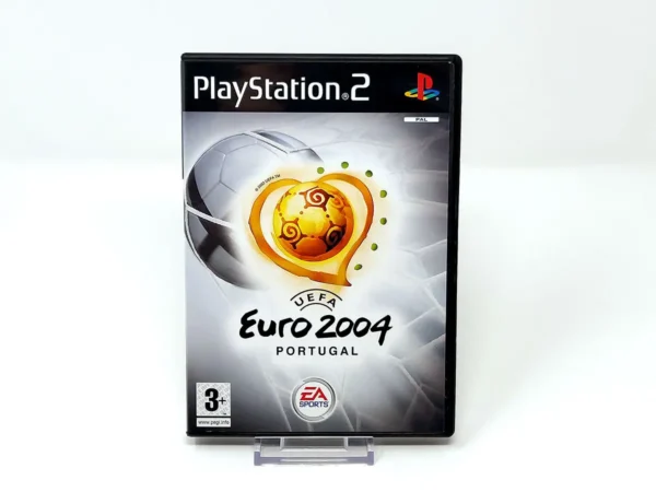 Portada de UEFA Euro 2004: Portugal  (FRA) para PlayStation 2, edición PAL Francia, de segunda mano