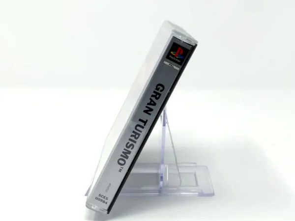 Lateral de la caja de Gran Turismo (ESP) (Platinum) (Rebajado) para PlayStation 1