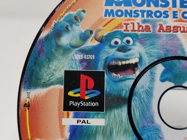Disney/Pixar Monsters, Inc.: Monstros e Companhia - Ilha Assustadora (POR) (Disco) para PlayStation 1, de segunda mano