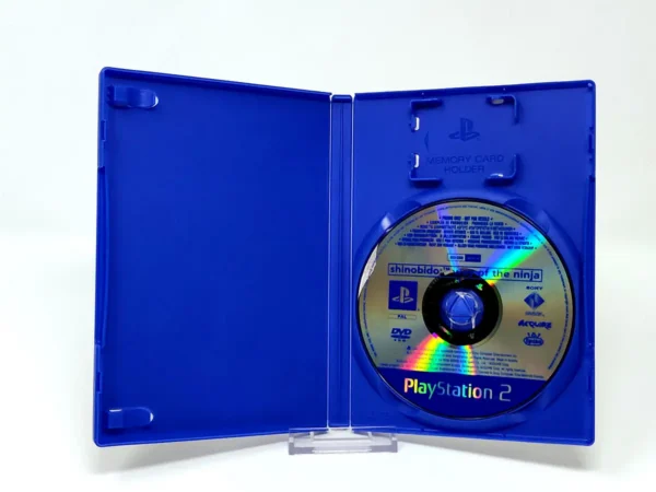 Interior del juego Shinobido: La Senda del Ninja (ESP) (Promo) para PlayStation 2 con disco y manual