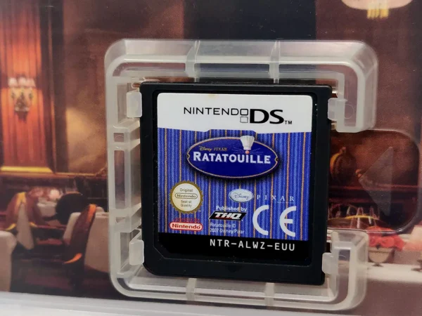 Lateral de la caja de Ratatouille (ESP) para Nintendo DS