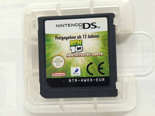 Lateral de la caja de Ben 10: Protector of Earth (ESP) para Nintendo DS
