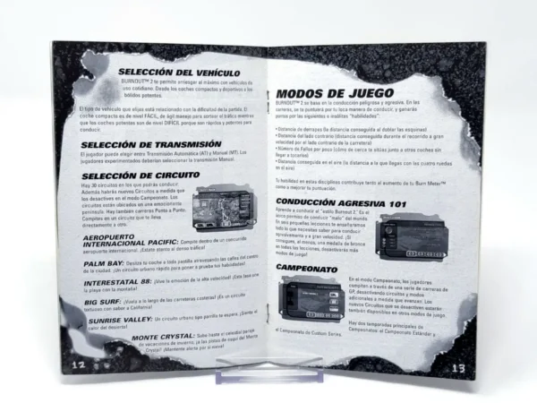 Burnout 2: Point of Impact (ESP) (Manual) para PlayStation 2, edición PAL España, de segunda mano
