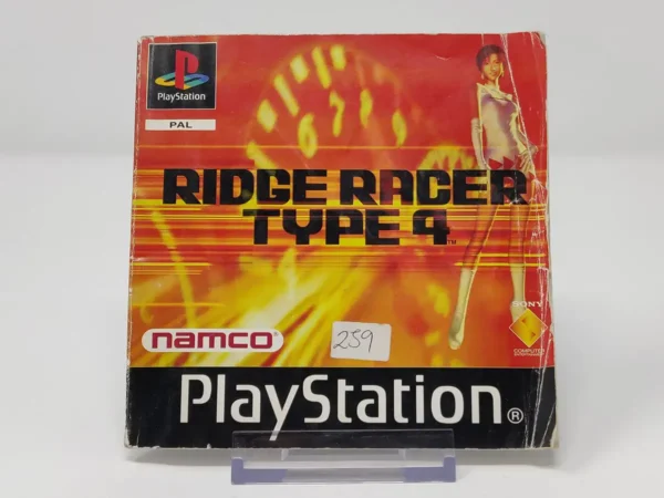 Ridge Racer Type 4 (ESP) (Manual) para PlayStation 1, de segunda mano