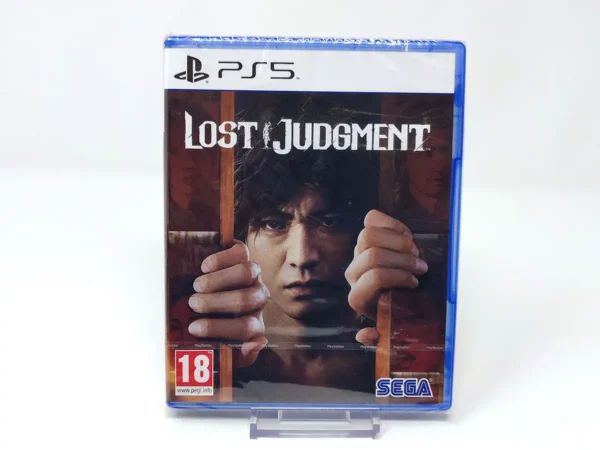 Portada de Lost Judgment (ESP) (Precintado) para PlayStation 5, edición PAL España, de segunda mano