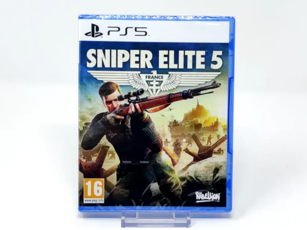 Portada de Sniper Elite 5: France (ESP) (Precintado) para PlayStation 5, edición PAL España, nuevo
