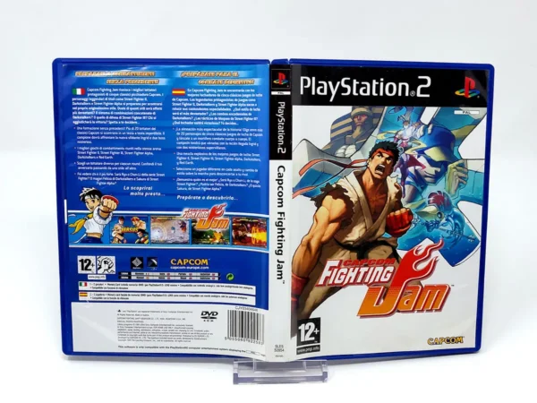 Capcom Fighting Jam (ESP) (Carátula) para PlayStation 2, edición PAL España, de segunda mano
